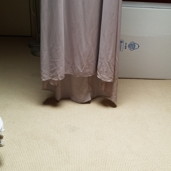 TFNC bridesmaid Sateen Bow Back Maxi Dress - Picture 6 of 7